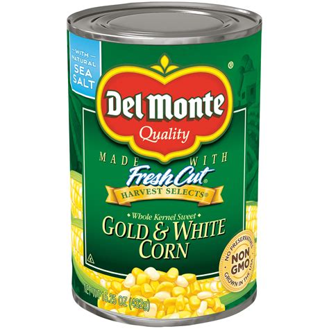 Buy Del Monte Gold White Whole Kernel Corn, 15.25 oz Can Online at ...