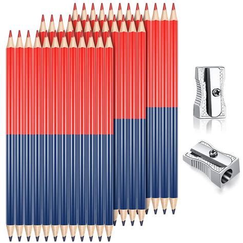 Checking Pencils Red and Blue Erasable Pencils Double Colored Pencils ...