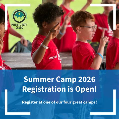 Registration for the 2026 Summer Camp Season is Now Open! | Signs Up!