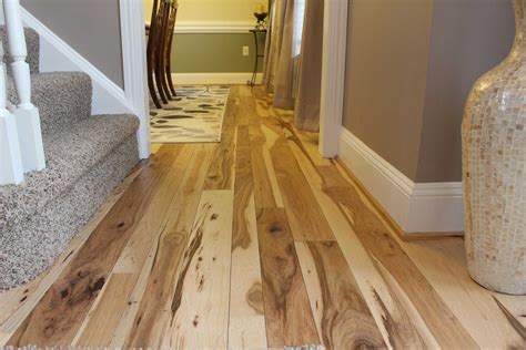 Natural Hickory Flooring Cochran's Lumber - Wide Plank Flooring ...