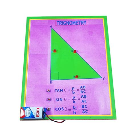 Buy Trigonometry Mathematics Working Model Project Online at Low Prices ...