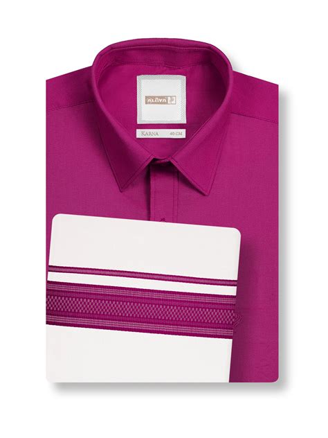 Karna Colour Shirt & Fancy Border Dhoti - Plum – Alaya Cotton