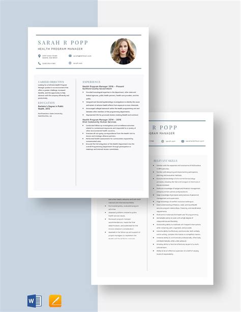 Image result for Health Program Manager