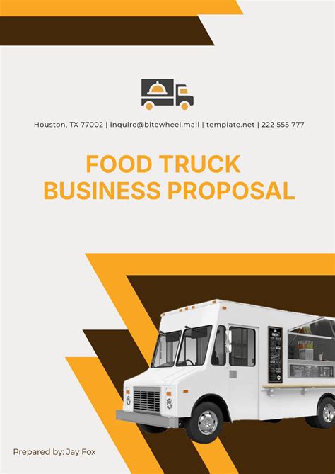 Free Food Truck Templates to Edit Online