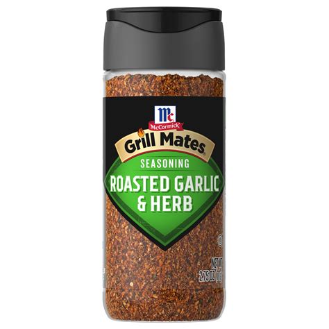 McCormick Grill Mates Roasted Garlic & Herb Blend Powder, Gluten Free ...