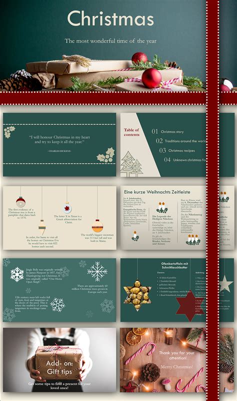 Free PowerPoint Christmas Template (2020) | SlideLizard®