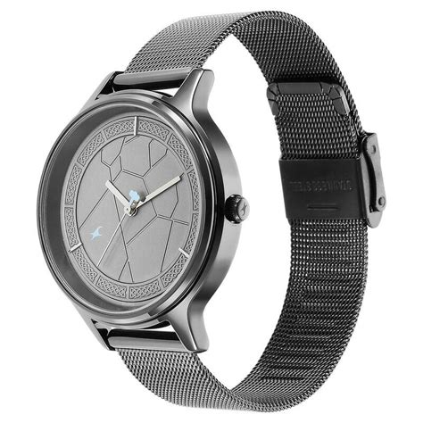 Fastrack - Buy NS6269QM01 Quartz Analog Grey Dial Stainless Steel Strap ...