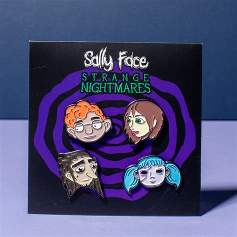 Sally Face Enamel Pin Set #1 - Maestro Media