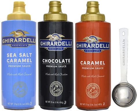Buy Ghirardelli - Sea Salt Caramel, Chocolate and Caramel Flavored ...