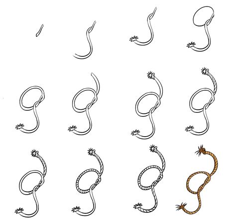 Rope Drawing Is Complete In 12 Easy Steps
