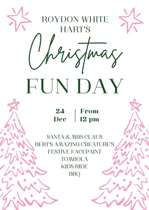Roydon White Hart Christmas Family Fun Day , Roydon White Hart, Diss ...