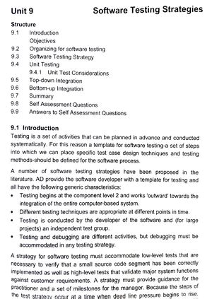 Software Engineering - Case Study - Unit 10 Case Study Structure 10 ...