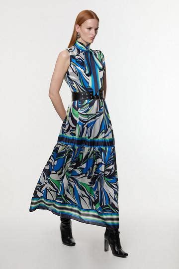 Floral Midi Dresses | Floral Print Midi Dresses | Karen Millen