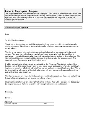 Attendance Issue Email To Employees - Fill Online, Printable, Fillable ...