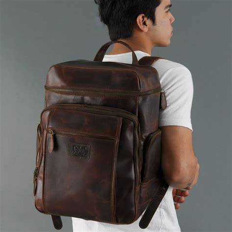 Buy Leather Backpacks Online In India At Best Price | MaheTri