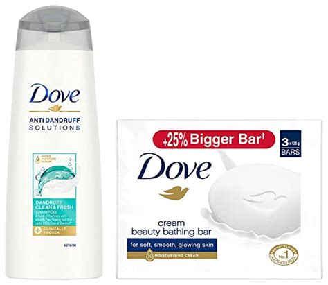 Buy Dove Cream Beauty Bathing Bar 125 G (Combo Pack Of 3) With ...