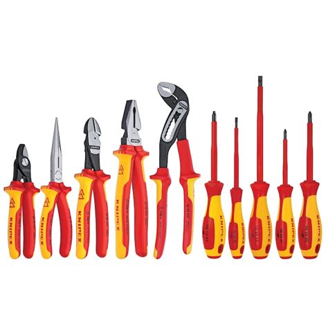 KNIPEX 10-Piece Household Tool Set 9K 98 98 30 US at Lowes.com