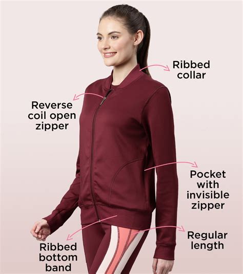 Bomber Jacket|Dry Fit Scuba Jacket With Zipper Pockets – Enamor