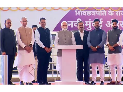 PM Modi inaugurates Navi Mumbai International Airport, unveils major ...