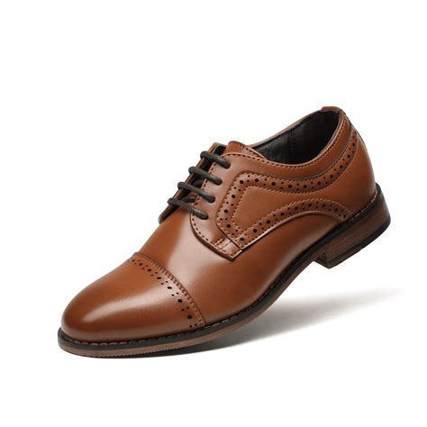 Bruno Marc Boy's Prince-K11 Classic Oxfords Dress Shoes - Walmart.com
