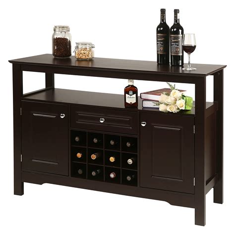 Buy Apepro Sideboard Wine Cabinet Buffet Kitchen Buffet Bar Cabinet ...