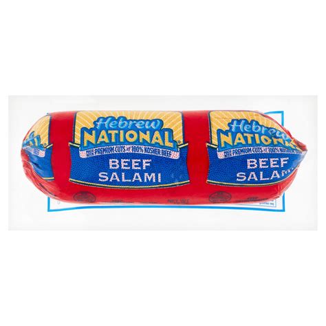 Hebrew National Beef Salami, 12 oz - Fairway