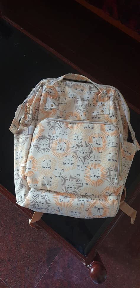 Haus and Kinder Art on Canvas Diaper Bag with Changing Mat | Travel ...