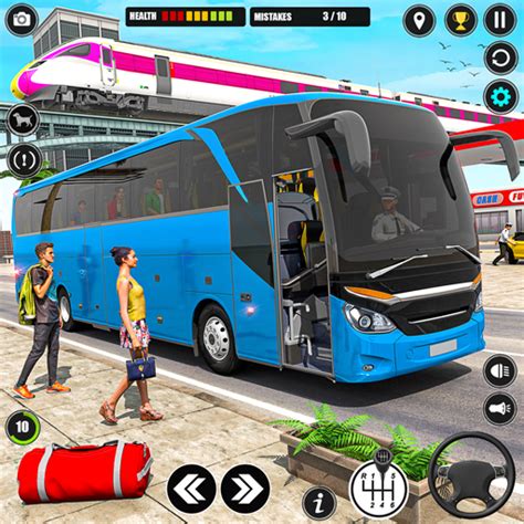 City Bus Simulator Bus Driving Games : Coach Bus Driving Simulator 3D ...