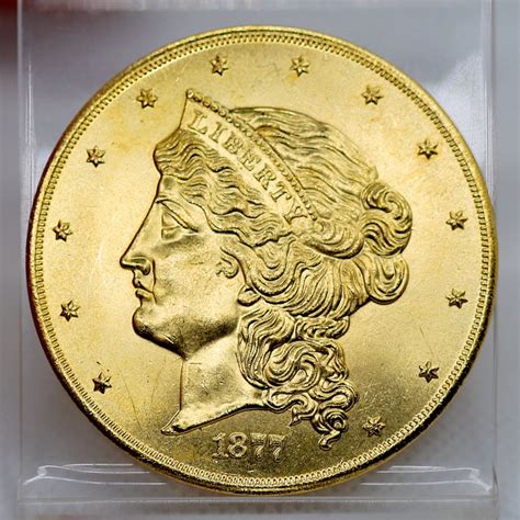 Pattern 1877 Large 50 Fifty Dollar Half Union Gold Plated Coin ...
