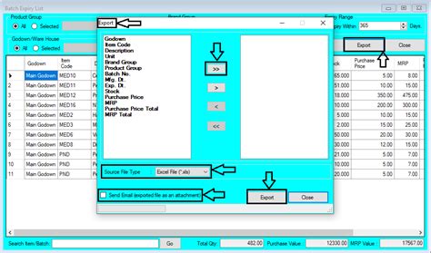 Batch Expiry List Help Guide