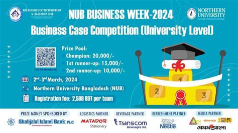 NUB Business Week-2024 Business Case Competition (University Level ...