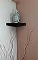 Home Sparkle Corner Wall Shelfs | Triangular Wooden Corner Wall Shelves ...