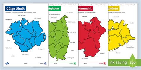 Counties of Ireland Game | Contaetha na hÉireann Cluiche