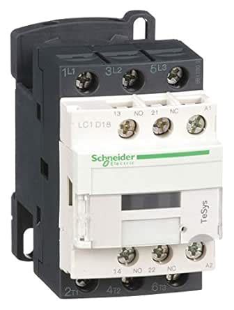 Square D. Company LC1D18B7 24 VAC 600 VAC 18 A Contactor : Amazon.in ...