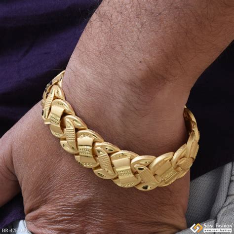 Men’s Bracelets – Gold Plated & Chain Bracelets | Soni Fashion – Soni ...