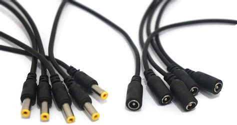Electronic Spices DC Power Female And Male digital Cable, 12V 5A Male ...