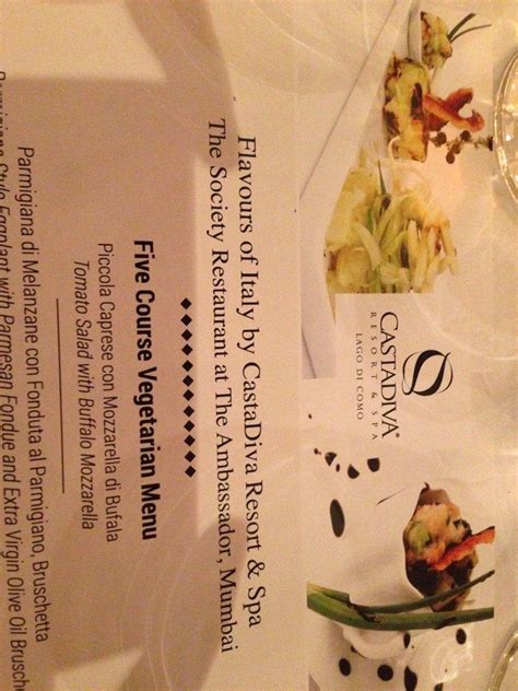 Menu at CasataDiva Pop Up Restaurant, Mumbai