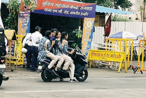 Police checking on Bypass, Ring Road and AB Road, 100 arrested for ...