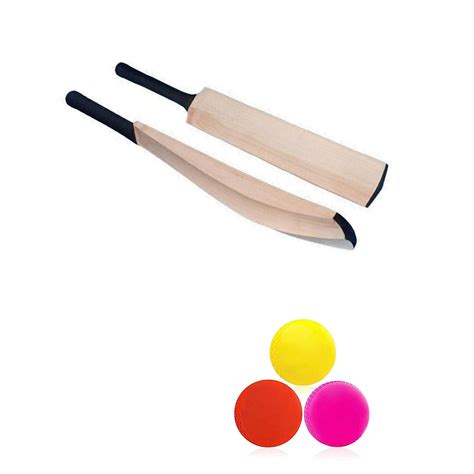 Rakso Genius Popular Willow Cricket Bat for Tennis Ball Full Size with ...