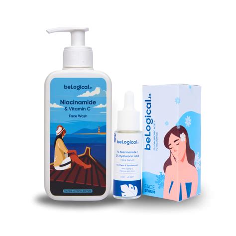 Niacinamide Skincare Duo | Cleanse | Repair - beLogical – Belogical ...
