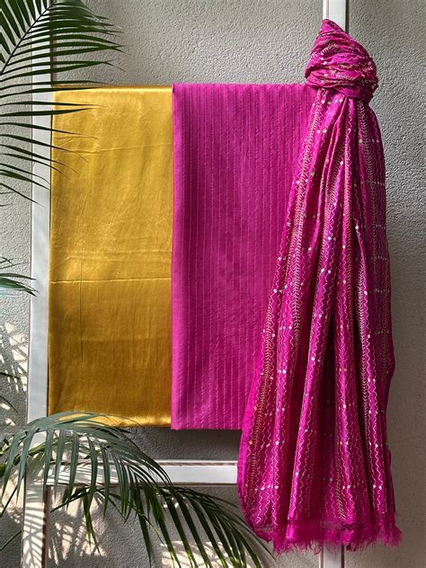 Pure Silk Suit Sets with Kantha Dupatta – Festive & Wedding Wear ...