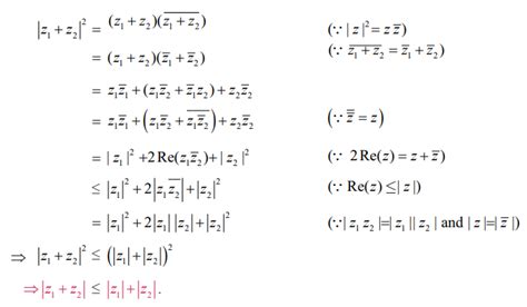 கலப்பெண்ணின் மட்டுக்கான பண்புகள் (Properties of Modulus of a complex ...