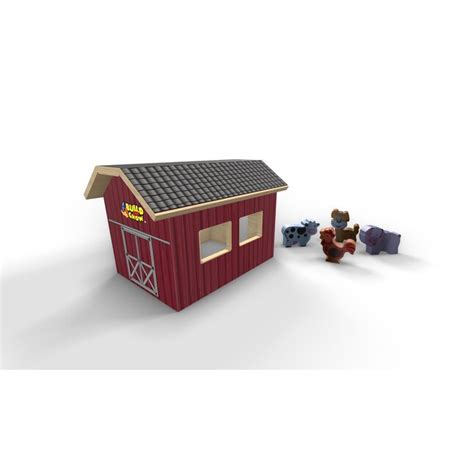 Build and Grow Kid's Barn with Animals Project Kit in the Kids Project ...