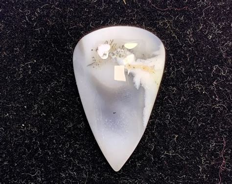 Very Rare Natural Dendrite Opal Cabochons Pear Shape 15.45 Carat Size ...