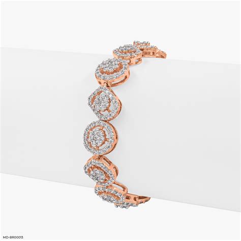 Classic Diamond Tennis Bracelets 14K Rose Gold – Maiora Diamonds