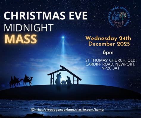 Midnight Mass @St Thomas Maesglas, St Thomas's Church, Newport, 24 ...