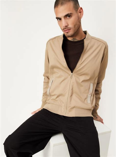 Buy Men Solid Bomber Jacket Online at just Rs. 2299.0 - 1000013090322 ...