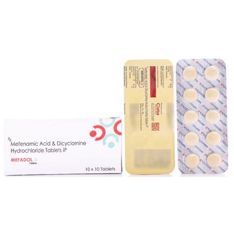 Mefadol-D Tablets Cista Medicorp
