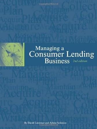 Buy Managing a Consumer Lending Business, 2nd edition Book Online at ...