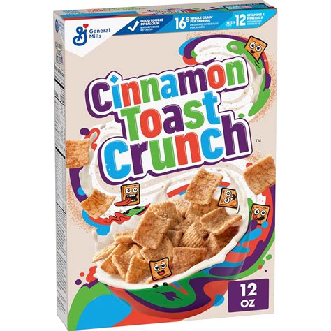 Cinnamon Toast Crunch General Mills Cinnamon Toast Crunch, 340 g ...